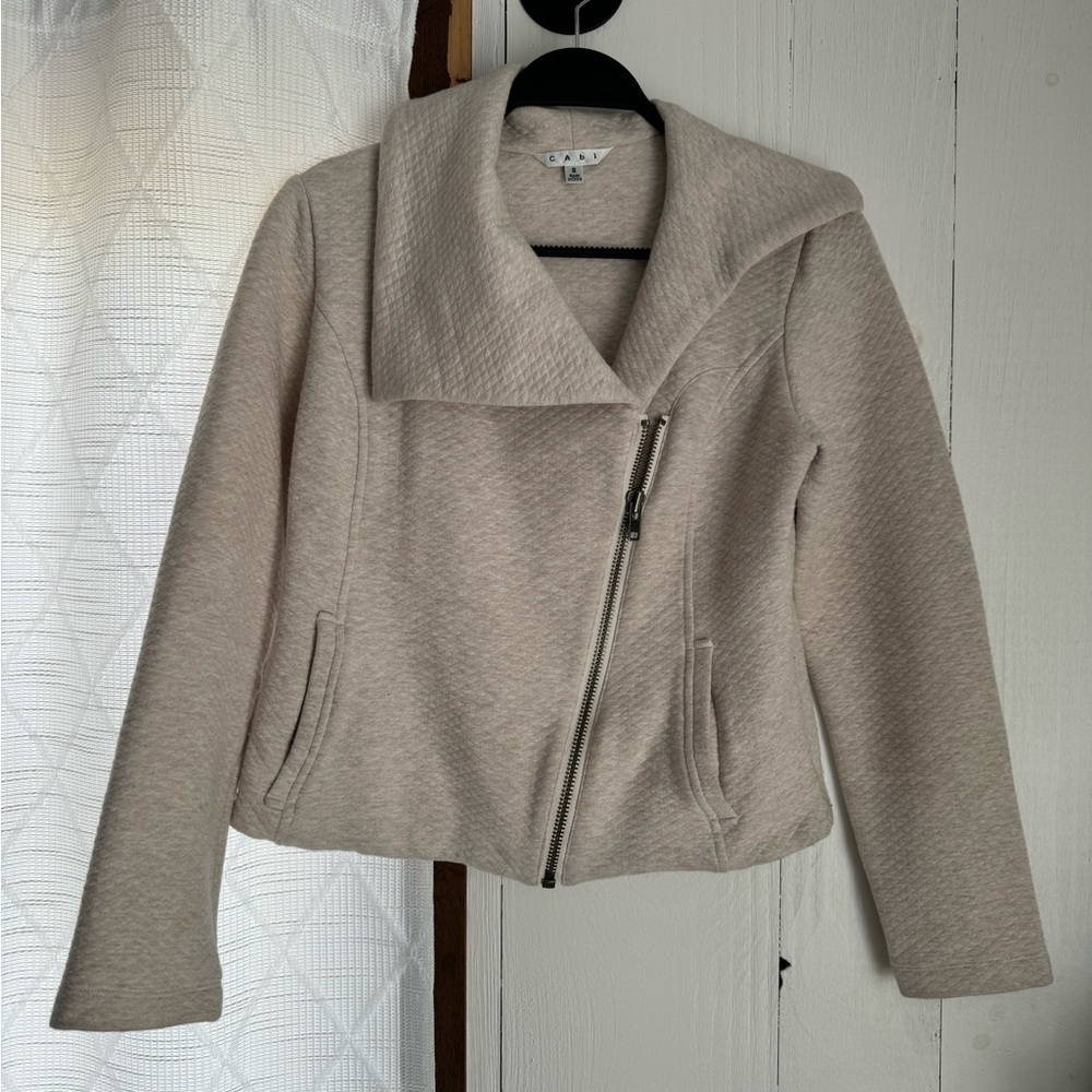 CAbi Quilted Style Lighter Weight Jacket Sz S